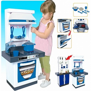 Модульная кухня с духовкой, раковиной и посудой, 64 см. (PALAU TOYS, 07/1576veg) Модульная кухня с духовкой, раковиной и посудой, 64 см. (PALAU TOYS, 07/1576veg)